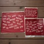Mousepad "Aviation Acronyms" PROBEL – Flight Desk Mat, rot