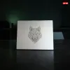 Aluminium-Mousepad PROBEL – Lasergravur „Cyber Wolf“