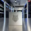 Aluminium-Mousepad PROBEL – Lasergravur „Cyber Wolf“