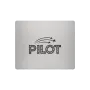 Aluminium-Mousepad – Lasergravur „PILOT mit Runway-Schrift“