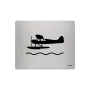 Aluminium-Mousepad – Lasergravur „Wasserflugzeug“
