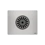 Aluminium-Mousepad – Lasergravur „Jet-Turbine Frontansicht“