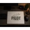 Aluminium-Mousepad – Lasergravur „PILOT Formation“