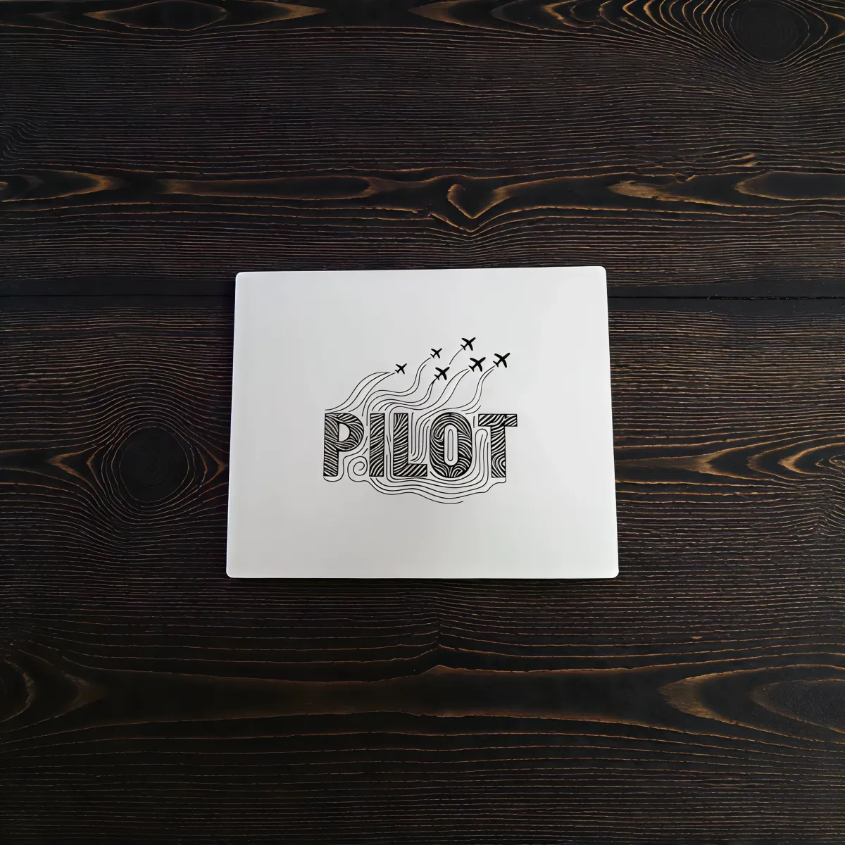 Aluminium-Mousepad – Lasergravur „PILOT Formation“