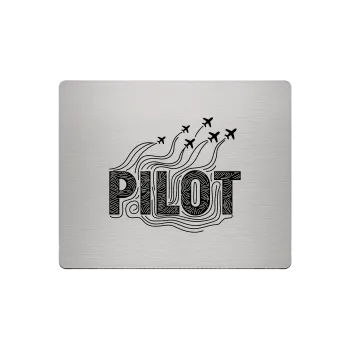 Aluminium-Mousepad – Lasergravur „PILOT Formation“