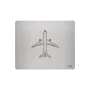 Aluminum Mouse Pad – Laser Engraved “Aircraft Top View”