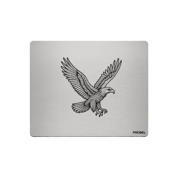 Aluminium-Mousepad – Lasergravur „Sky Hunter Hawk“