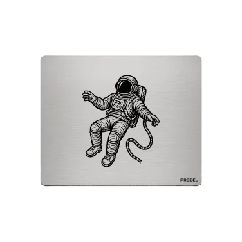 Aluminium-Mousepad – Lasergravur „Floating Astronaut“