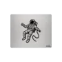 Aluminium-Mousepad – Lasergravur „Floating Astronaut“