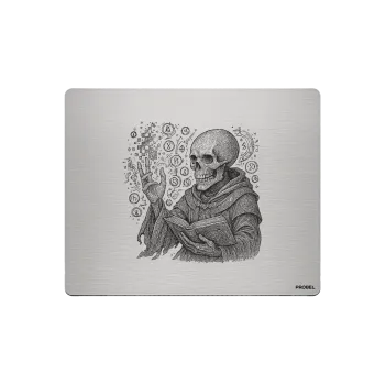 Aluminium-Mousepad – Lasergravur „Arcane Skull Mage“
