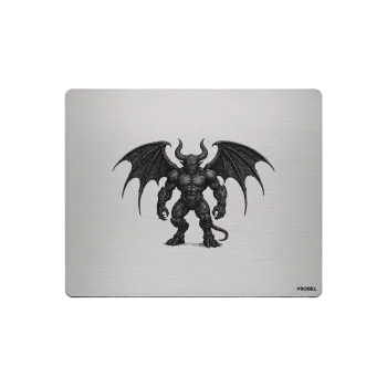 Aluminium-Mousepad – Lasergravur „Demon Winglord“