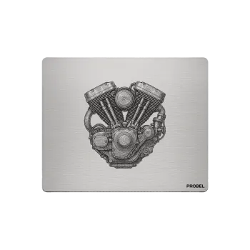 Aluminium-Mousepad – Lasergravur „Iron V-Twin“