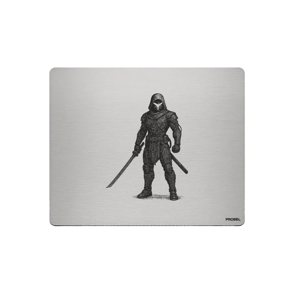 Tapis de souris en aluminium – gravure laser « Shadow Blade »