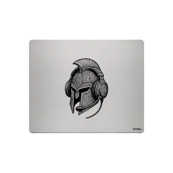 Aluminium-Mousepad – Lasergravur „Spartan Signal Commander“