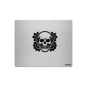 Aluminium-Mousepad – Lasergravur „Iron Mind“