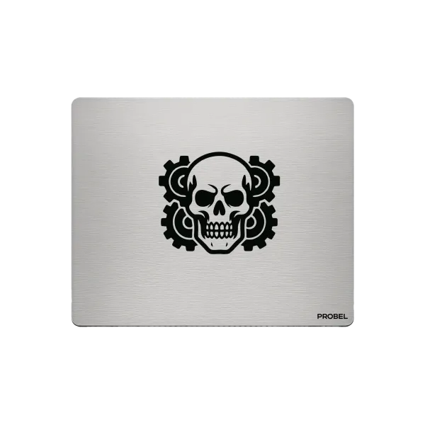 Aluminium-Mousepad – Lasergravur „Iron Mind“