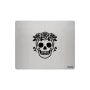 Aluminium-Mousepad – Lasergravur „Rose Skull Crown“