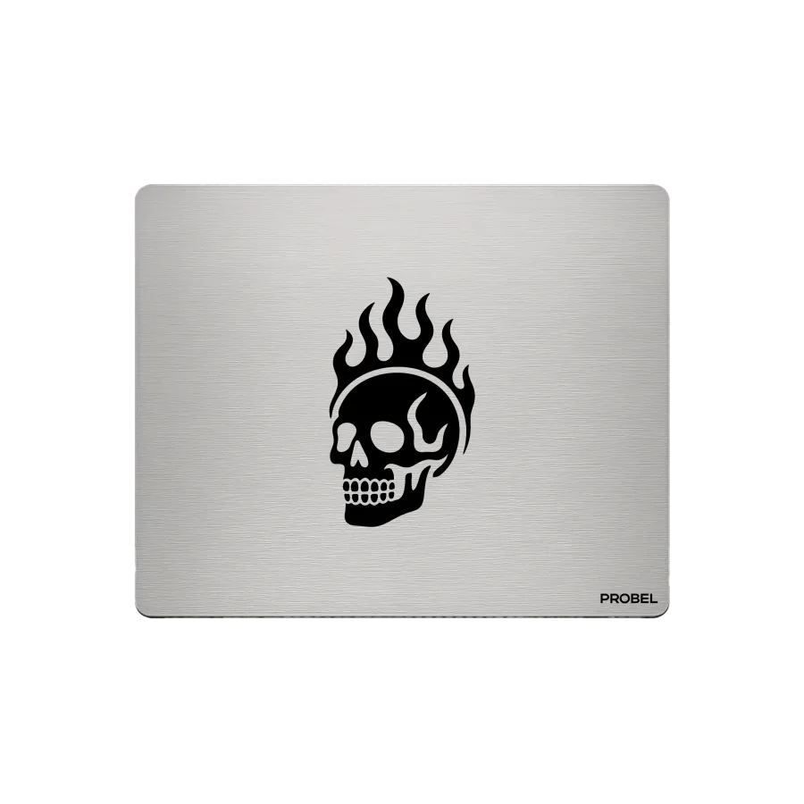 Hliníková podložka pod myš – laser „Flame Skull“