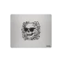 Mousepad in alluminio – incisione laser “Skull Summer Flowers”