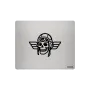 Aluminium-Mousepad probel – Lasergravur „Flying Skull Pilot“