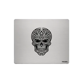 Aluminium-Mousepad – Lasergravur „Tribal Skull Face“