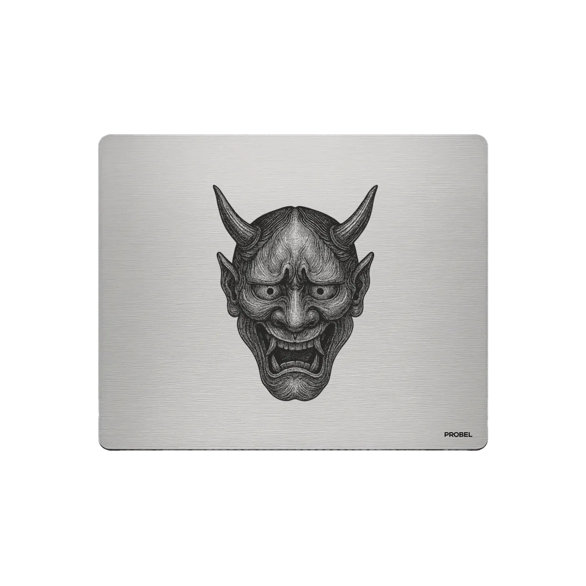 Hliníková podložka pod myš – laser „Demonic Oni Mask“