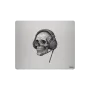Tapis de souris en aluminium – gravure laser « Cyber Skull Operator »