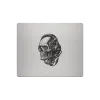 Aluminium-Mousepad probel – Lasergravur „Cyber Skull Operator“