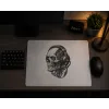 Aluminium-Mousepad probel – Lasergravur „Cyber Skull Operator“