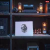 Aluminium-Mousepad probel – Lasergravur „Cyber Skull Operator“