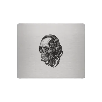 Aluminium-Mousepad probel – Lasergravur „Cyber Skull Operator“