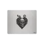 Mousepad in alluminio – incisione “Steampunk Heart Core”