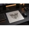 Aluminium-Mousepad – Lasergravur „Cyber Heartlink“