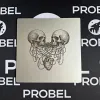 Aluminium-Mousepad – Lasergravur „Cyber Heartlink“