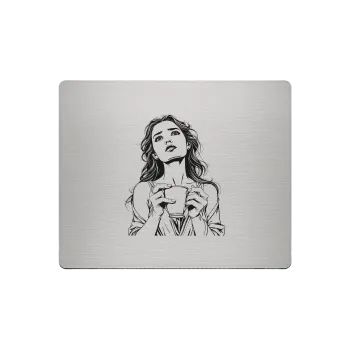 Aluminium-Mousepad – Lasergravur „Silent Morning“
