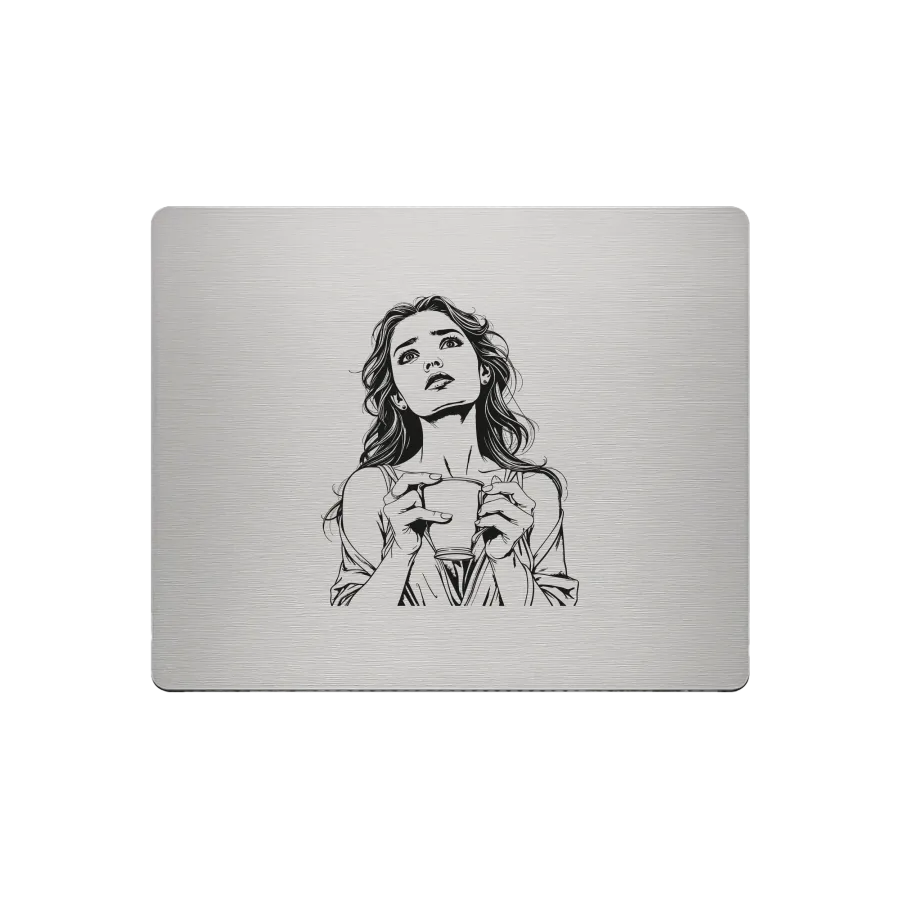 Alüminyum Mousepad – Lazer Gravür “Silent Morning”