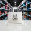 Aluminium-Mousepad – Lasergravur „Wild Bloom Cat“