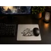 Aluminium-Mousepad – Lasergravur „Hungry Dragon“