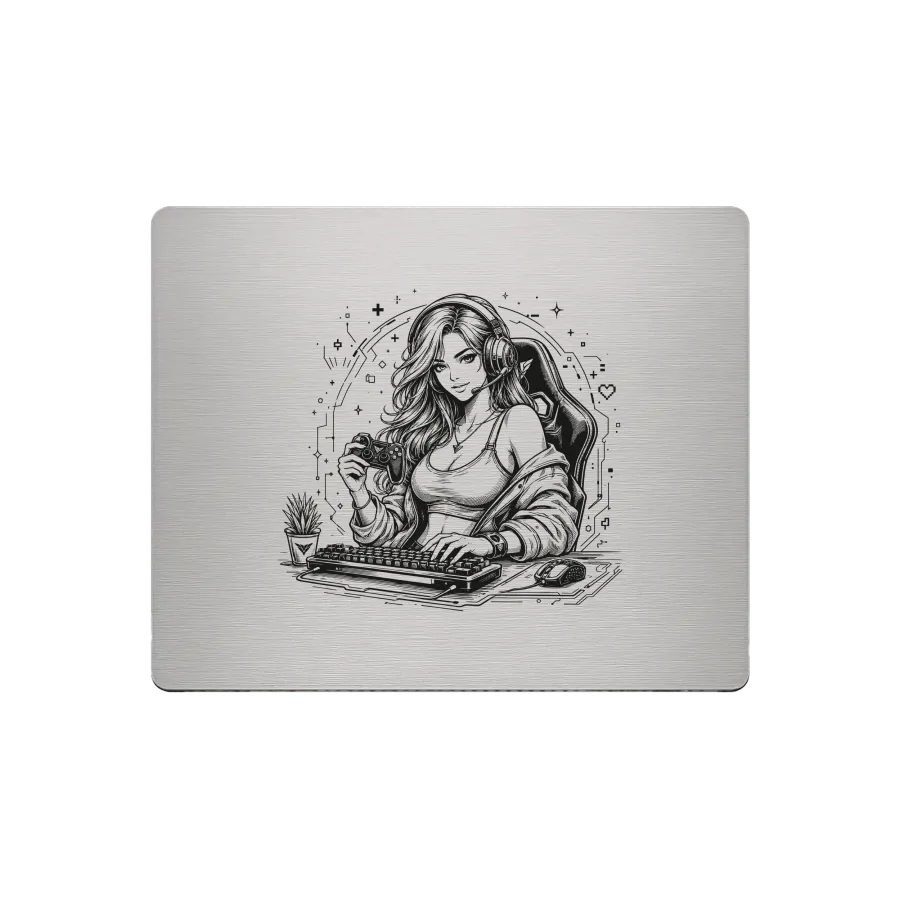 Aluminium Mousepad – Lasergravur 