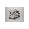 Tapis de souris en aluminium – gravure laser "Gaming Rage"