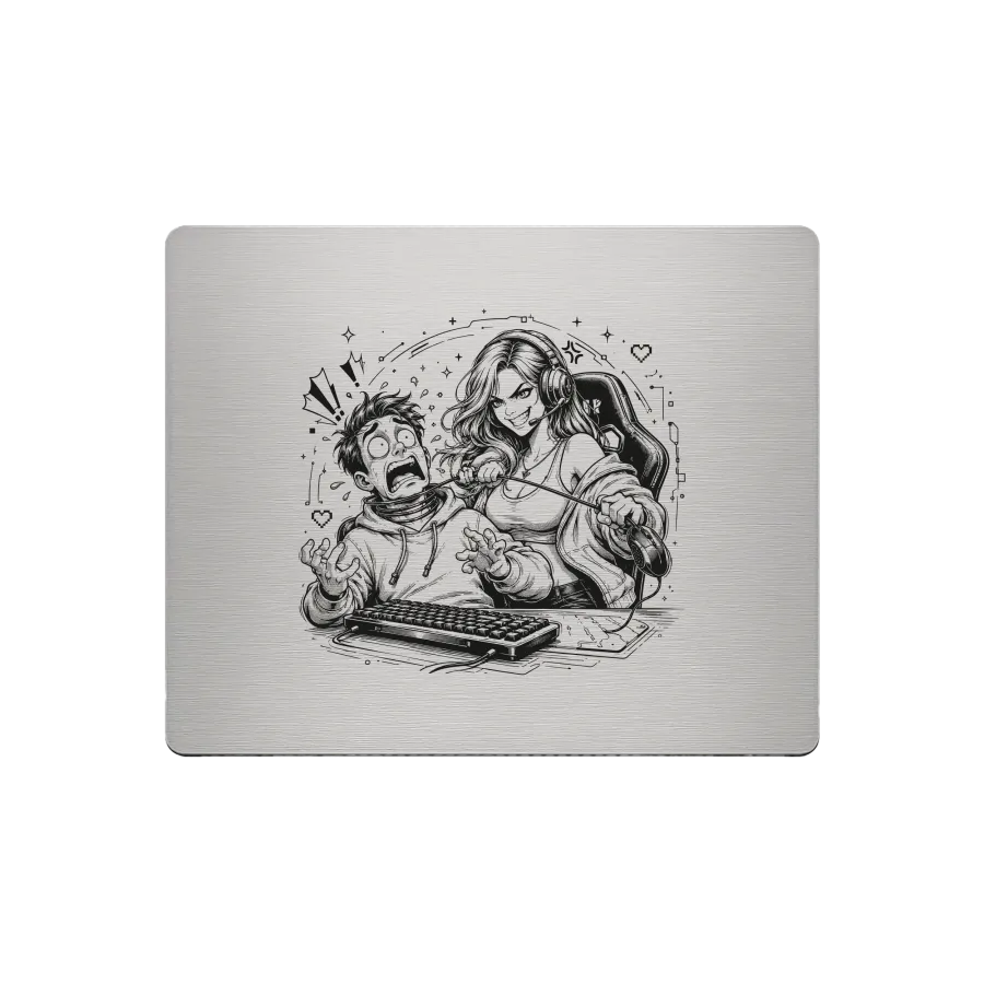 Aluminium Mousepad – Lasergravur 