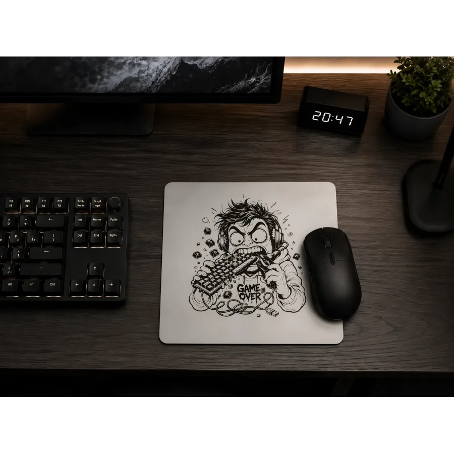 Aluminium Mousepad – Lasergravur 