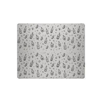 Aluminium Mousepad – Lasergravur "Pickle Pattern"