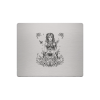 Aluminium Mousepad – Lasergravur "Floral Girl"