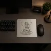 Aluminium Mousepad – Lasergravur "Floral Girl"