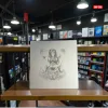 Aluminium Mousepad – Lasergravur "Floral Girl"