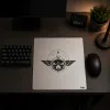 Tapis de souris en aluminium – gravure laser "Pilot Wings"