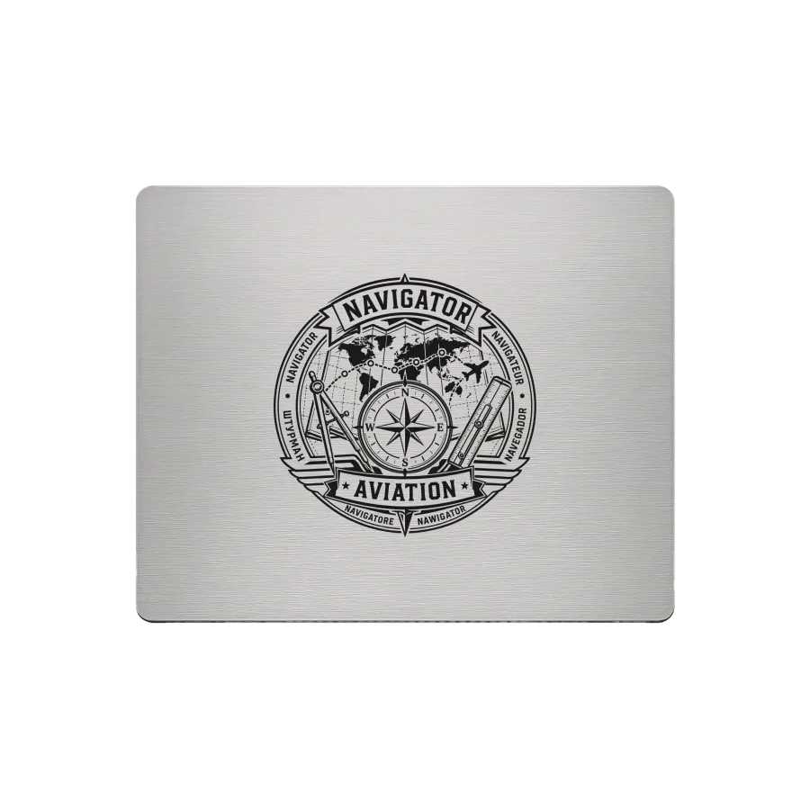 Aluminium Mousepad – Lasergravur