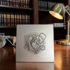 Aluminium Mousepad – Lasergravur "Medical Heart"