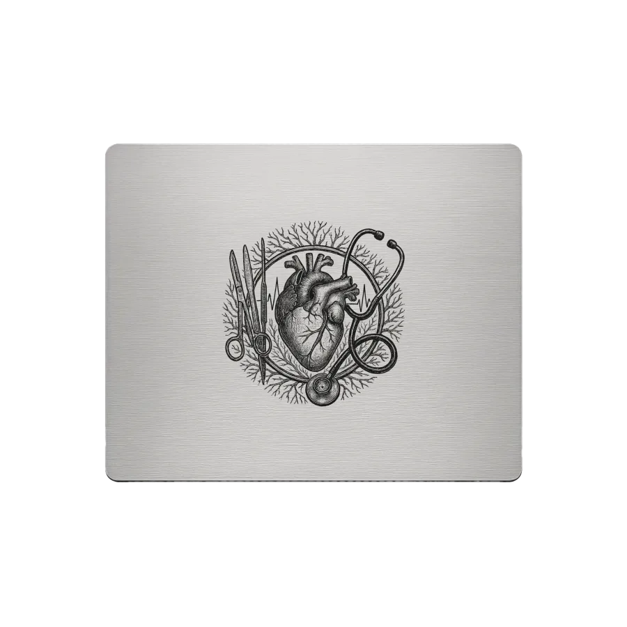Aluminium Mousepad – Lasergravur 